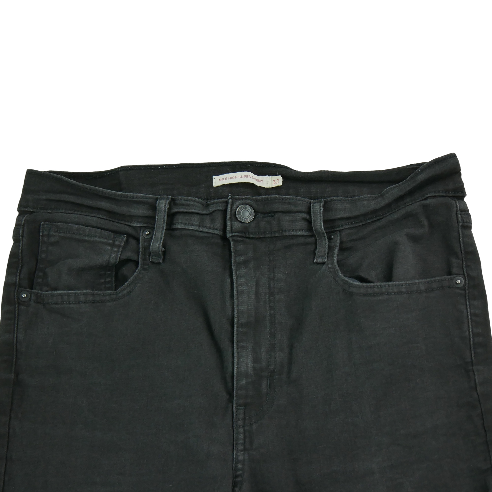 Jean Femme Mile High Super Skinny Noir 3
