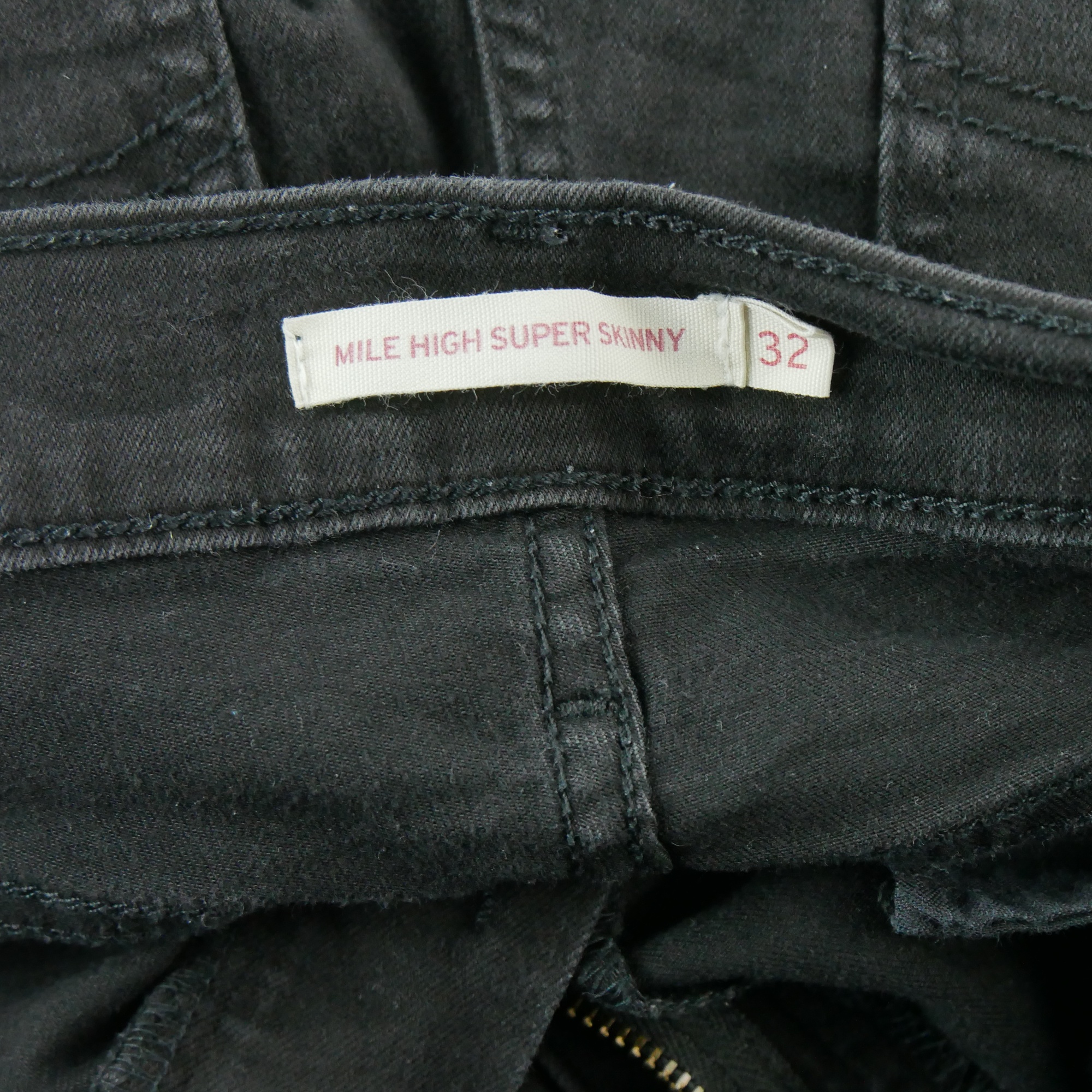Jean Femme Mile High Super Skinny Noir 8