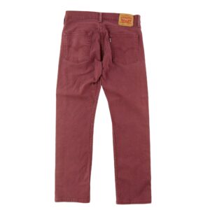 Jean coupe slim homme bordeaux Levi Strauss