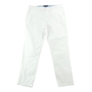 Pantalon chino homme blanc Tommy Hilfiger