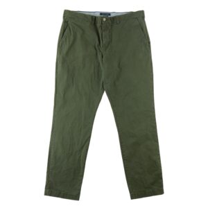 Pantalon chino homme kaki Tommy Hilfiger