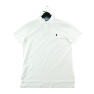 Polo manches courtes homme blanc Polo Ralph Lauren Col Polo