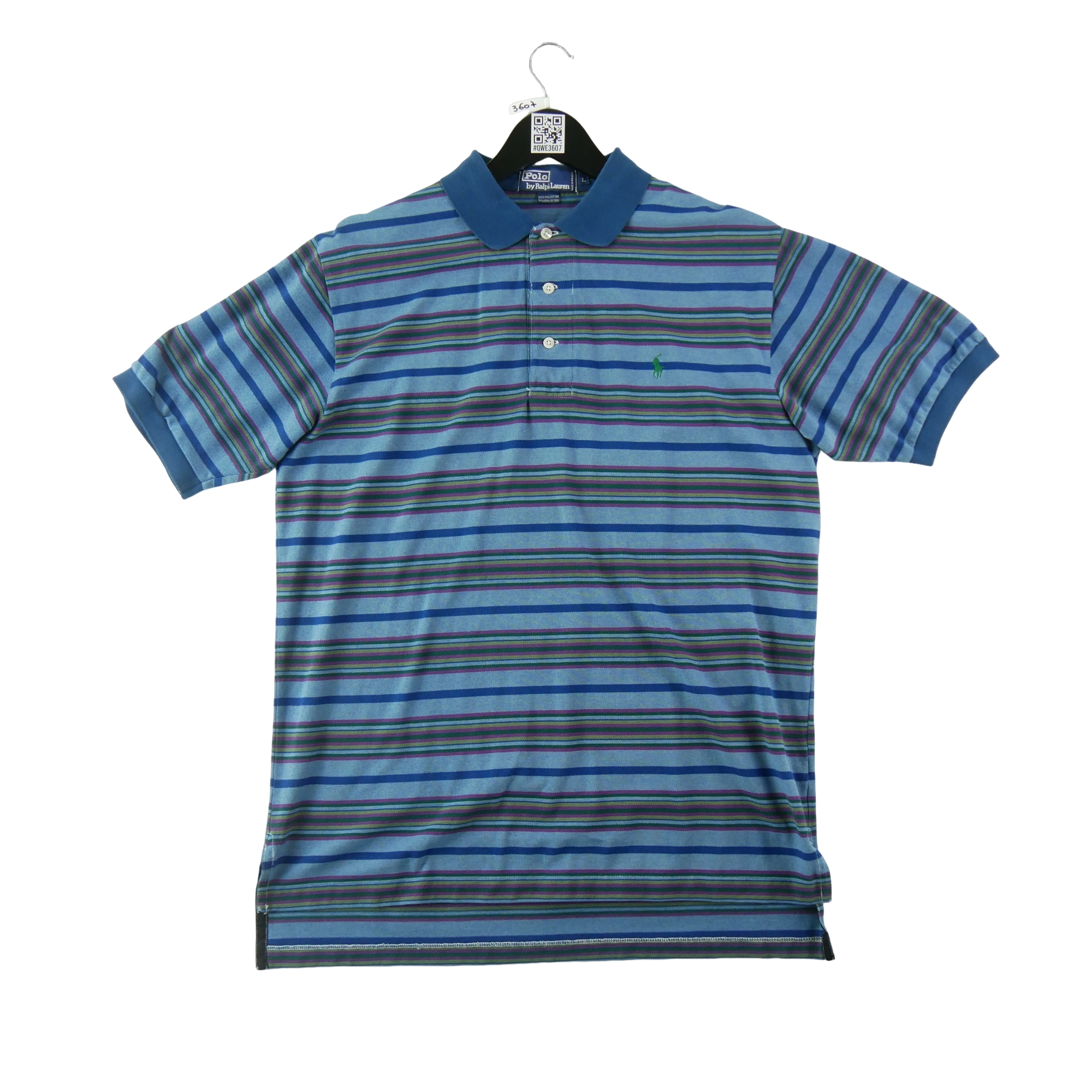 Polo manches courtes Homme  Bleu 3