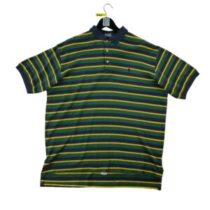 Polo manches courtes homme marine Polo Ralph Lauren Motif a rayures Col Polo