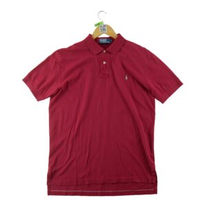 Polo manches courtes homme rouge Polo Ralph Lauren Col Polo
