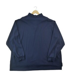 Polo manches longues homme marine Polo Ralph Lauren Col Polo