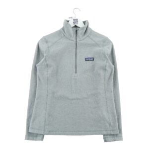 Pull polaires femme manches longues gris Patagonia Col Montant