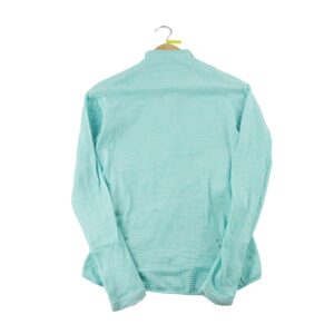 Pull polaires femme manches longues turquoise Nike Col Montant
