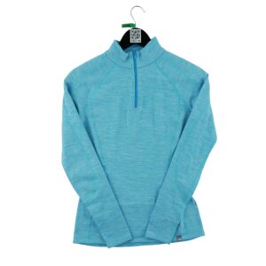 Pull polaires femme manches longues turquoise The North Face Col Montant