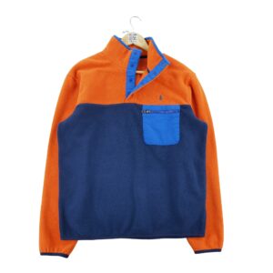 Pull polaires homme manches longues orange Lauren Ralph Lauren Col Montant