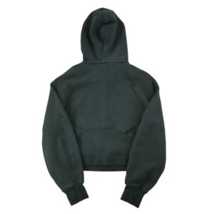 Sweat a capuche femme manches longues noir Lululemon Col Montant
