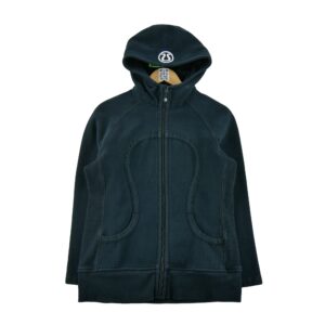 Sweat a capuche femme manches longues noir Lululemon Col Montant