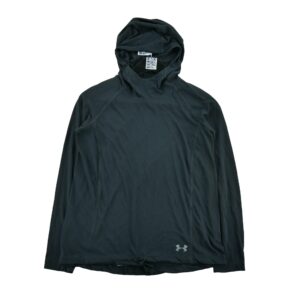 Sweat a capuche femme manches longues noir Under Armour Col Rond