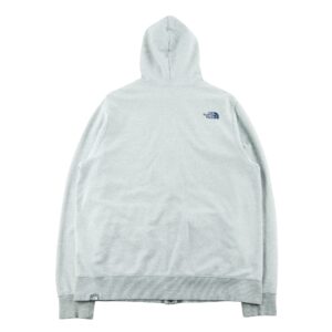 Sweat a capuche homme manches longues gris The North Face Col Rond