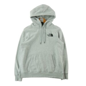 Sweat a capuche homme manches longues gris The North Face Col Rond