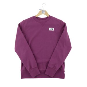 Sweat femme manches longues violet The North Face Col Rond