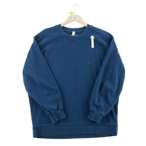 Sweat homme manches longues marine Lululemon Col Rond