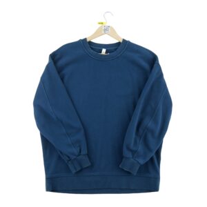 Sweat homme manches longues marine Lululemon Col Rond