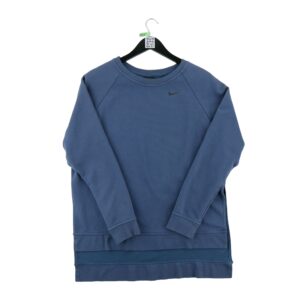 Sweat homme manches longues marine Nike Col Rond