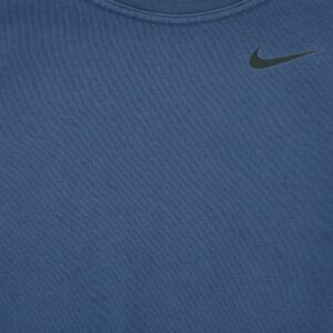 Sweat homme manches longues marine Nike Col Rond