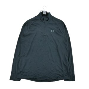 Sweat homme manches longues noir Under Armour Col Montant