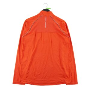 Sweat homme manches longues rouge Under Armour Col Montant