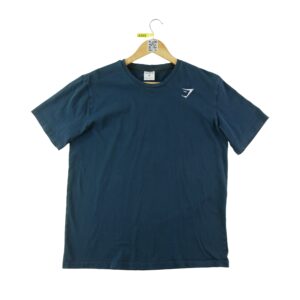T shirt homme manches courtes marine Gymshark Col Rond
