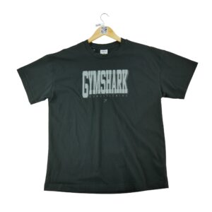 T shirt homme manches courtes noir Gymshark Col Rond
