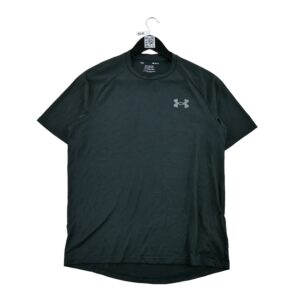 T shirt manches courtes homme noir Under Armour Col Rond
