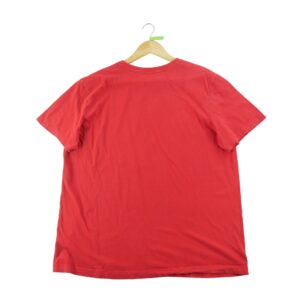 T shirt manches courtes homme rouge Nike Col Rond