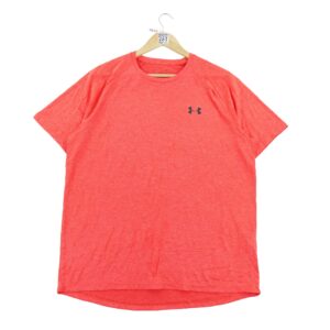 T shirt manches courtes homme rouge Under Armour Col Rond
