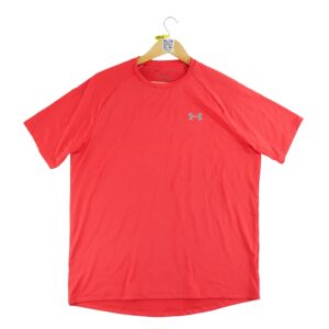T shirt manches courtes homme rouge Under Armour Col Rond