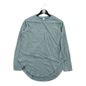 T shirt manches longues femme gris Under Armour Col Rond