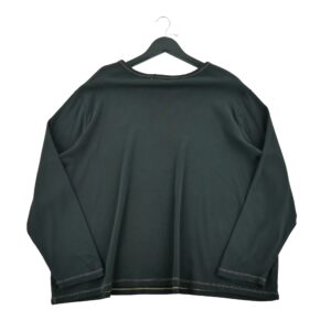 T shirt manches longues femme noir Lauren Ralph Lauren Col Rond