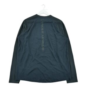 T shirt manches longues homme noir Under Armour Col Rond