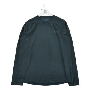 T shirt manches longues homme noir Under Armour Col Rond