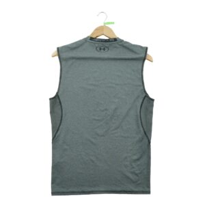 T shirt sans manches femme gris Under Armour Col Rond