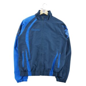 Veste de survetements homme manches longues marine Kappa Col Montant