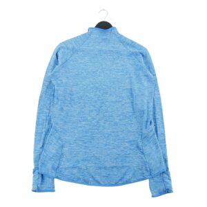 Veste legeres femme manches longues bleu clair Nike Motif chine Col Montant
