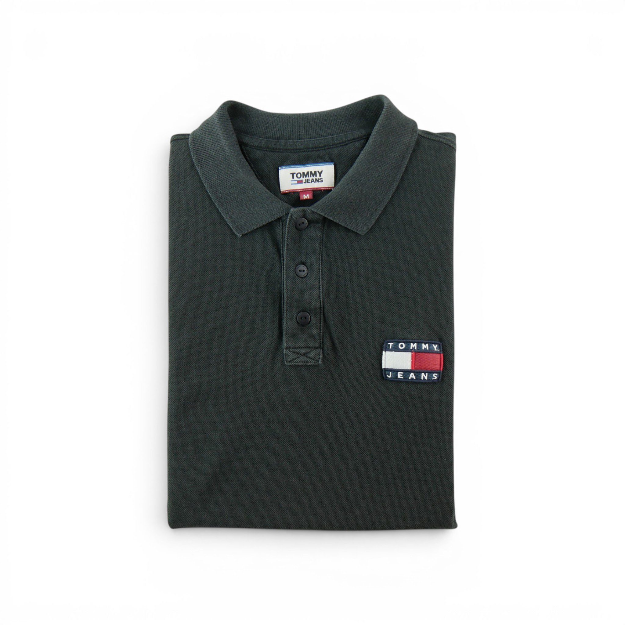 Tommy Hilfiger Polo manches courtes Homme  Noir - Bon état