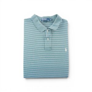 Polo manches courtes Homme Bleu