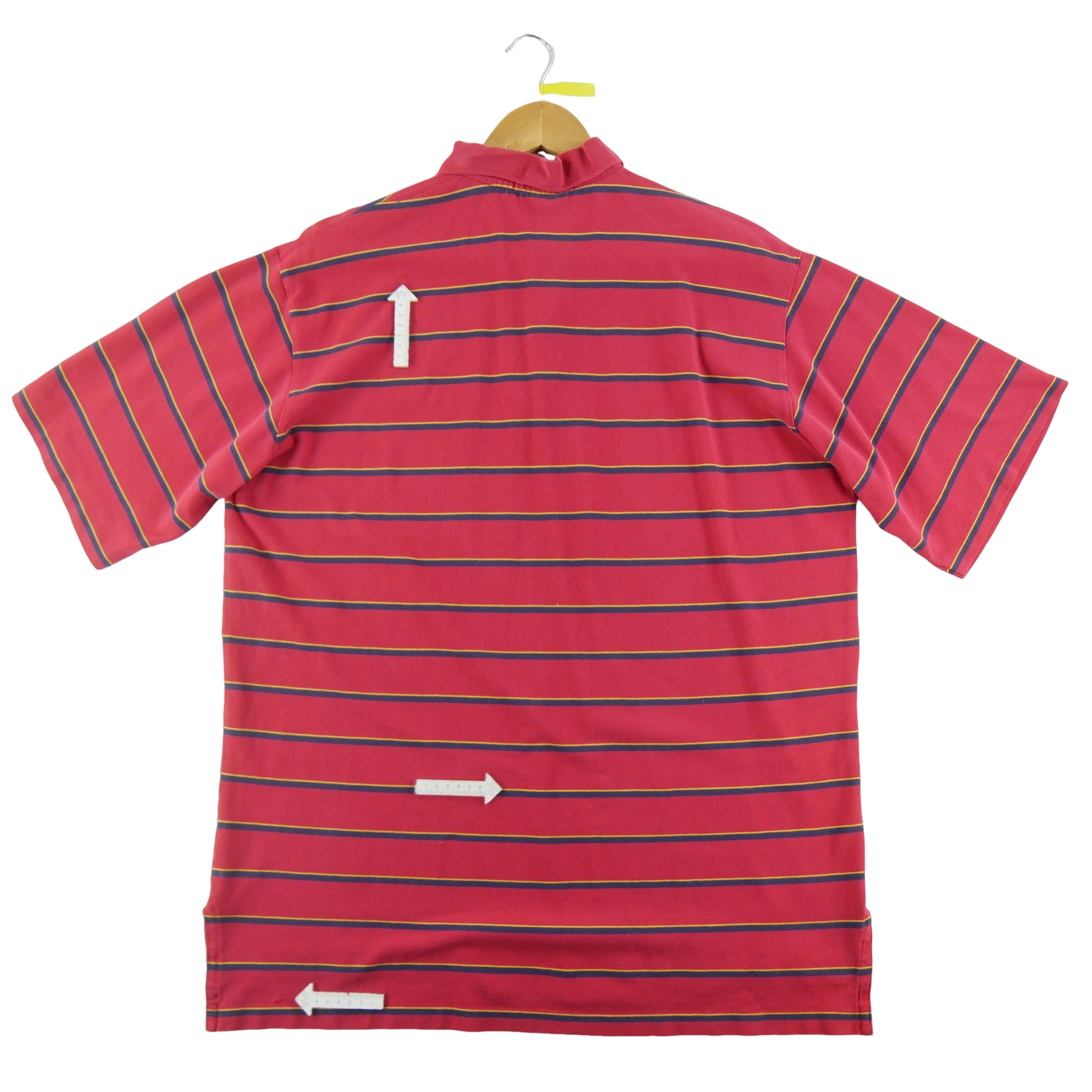 Polo manches courtes Homme  Rouge 5