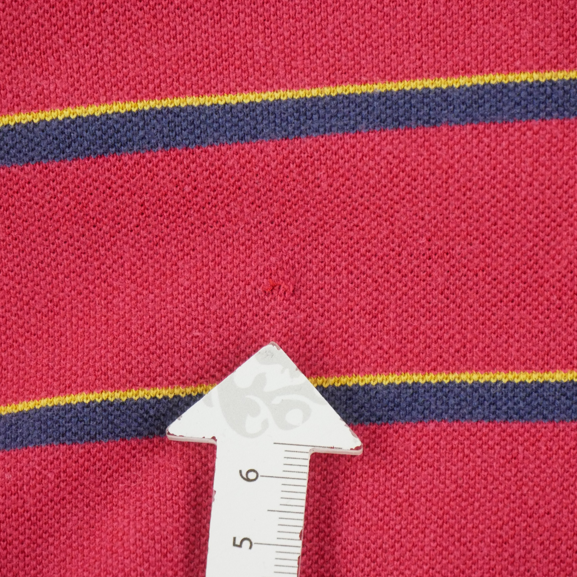 Polo manches courtes Homme  Rouge 7