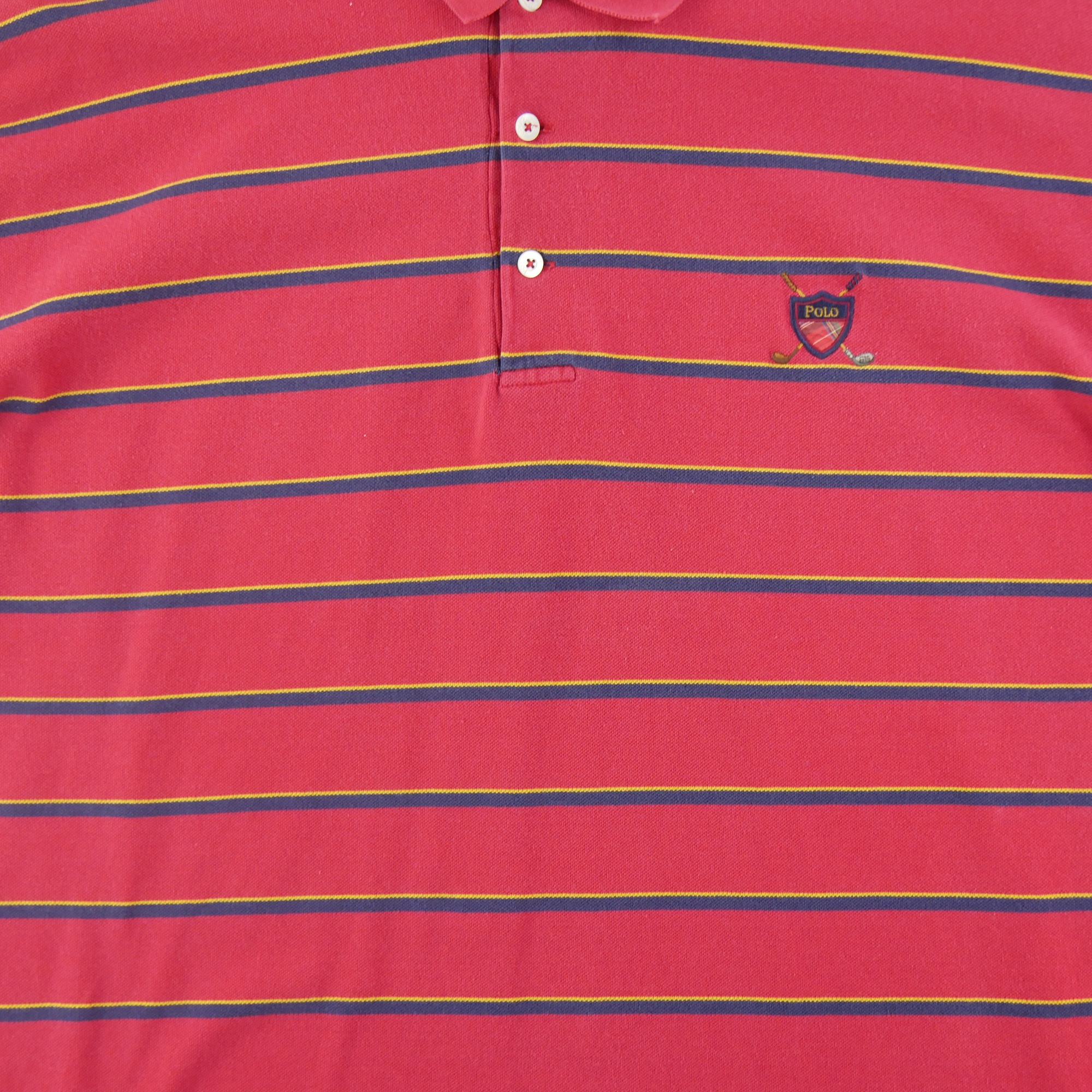 Polo manches courtes Homme  Rouge 8