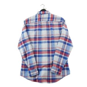 Chemise classiques homme manches longues bleu Tommy Hilfiger Motif a rayures