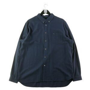 Chemise classiques homme manches longues marine Lacoste
