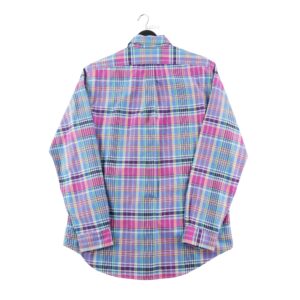 Chemise classiques homme manches longues rose Polo Ralph Lauren Motif a carreaux