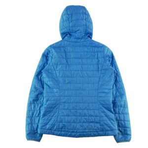 Doudoune femme manches longues bleu clair Patagonia Col Montant