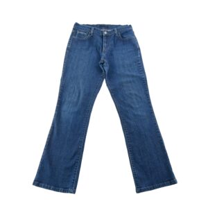 Jean coupe ajustee femme bleu Levi Strauss