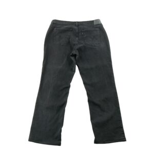 Jean coupe droite femme noir Levi Strauss